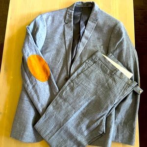 H&M gray suit